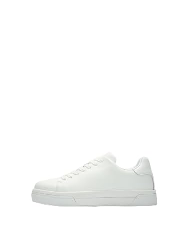 SELECTED MEN Herren Slhdavid Chunky Leather Sneaker 2.0 Noos, White, 41 EU von SELECTED MEN