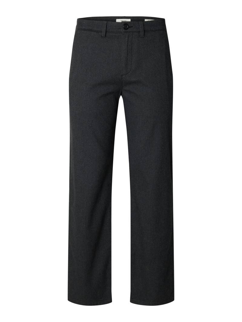 SELECTED MEN - SLH196-STRAIGHT MILES BRUSHED PANT NOOS dark grey - Gr. - 34/36 von SELECTED MEN