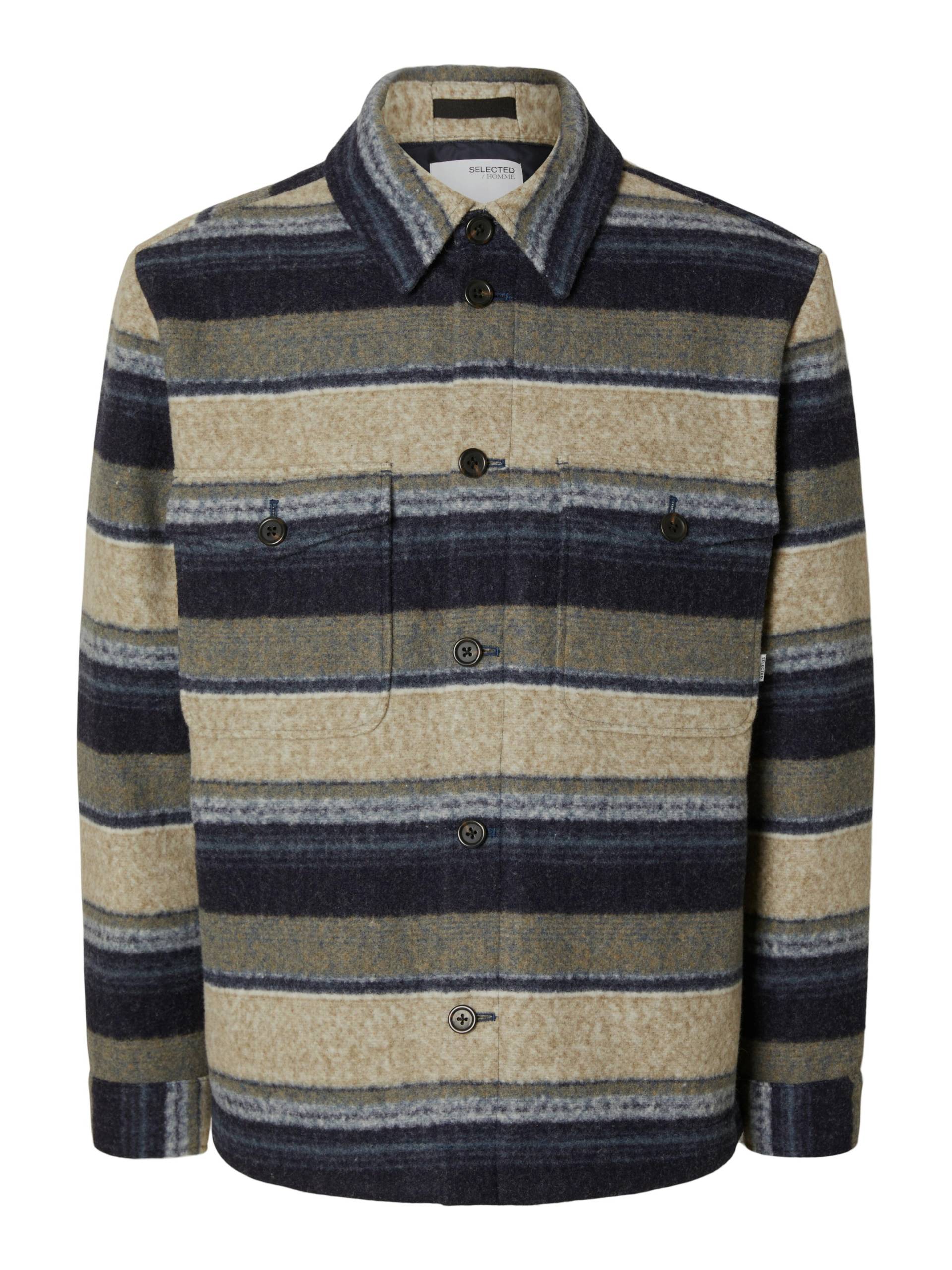 SELECTED MEN - SLHARCHIVE OVERSHIRT NOOS sky captain - Gr. - M von SELECTED MEN