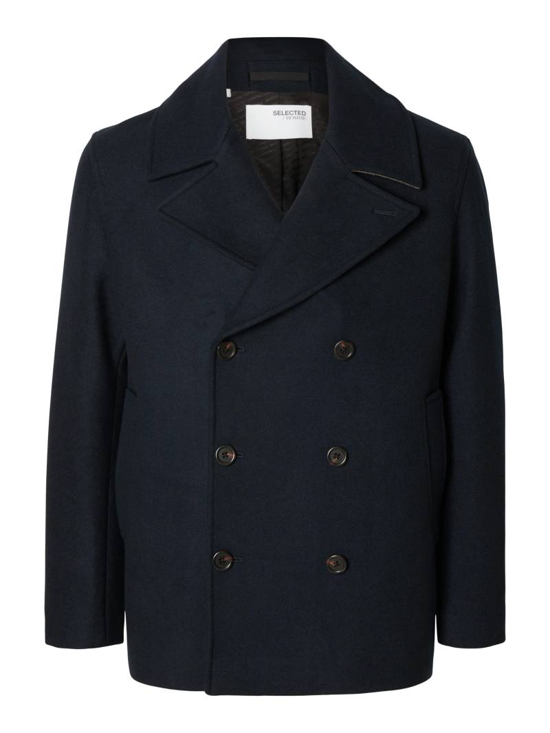 SELECTED MEN - SLHARCHIVE PEACOAT 2.0 sky captain - Gr. - L von SELECTED MEN