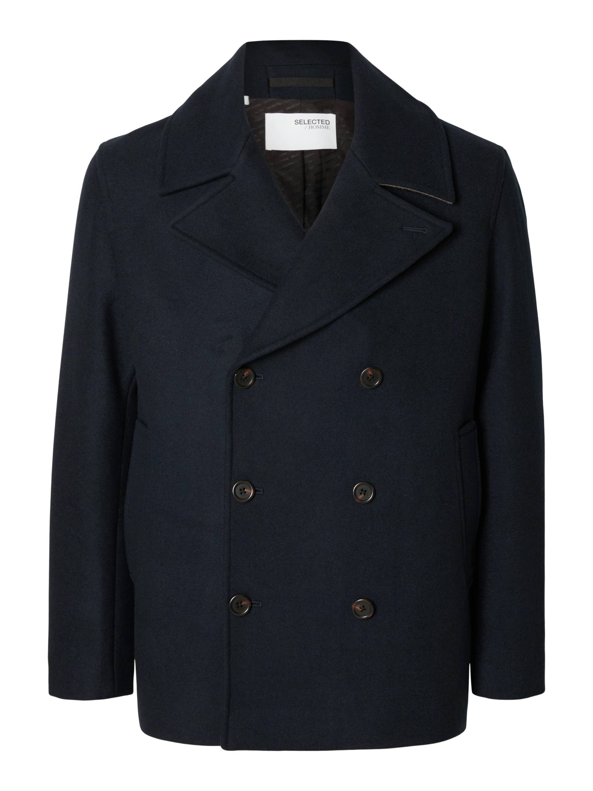 SELECTED MEN - SLHARCHIVE PEACOAT 2.0 sky captain - Gr. - XL von SELECTED MEN