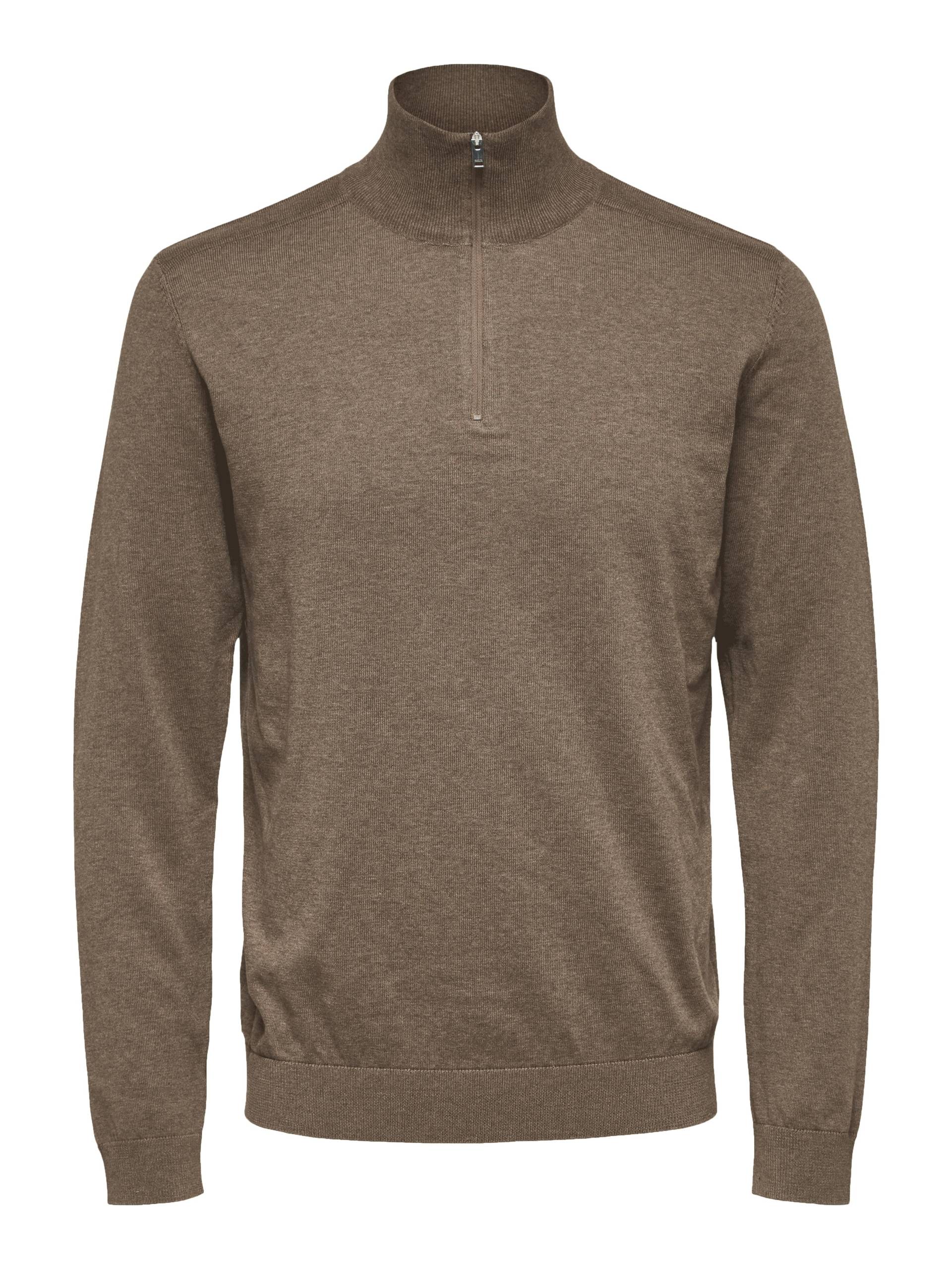 SELECTED MEN - SLHBERG LS HALF ZIP NOOS - Gr. - XXL von SELECTED MEN