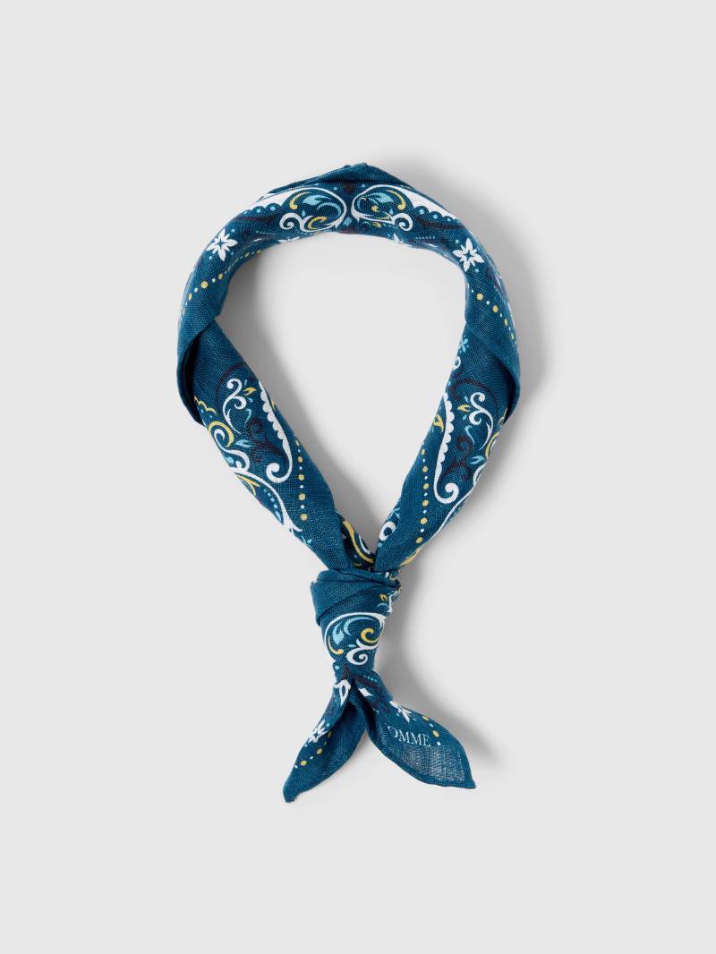 SELECTED MEN - SLHCOLE LINEN BANDANA stratified sea - Gr. - ONE SIZE von SELECTED MEN