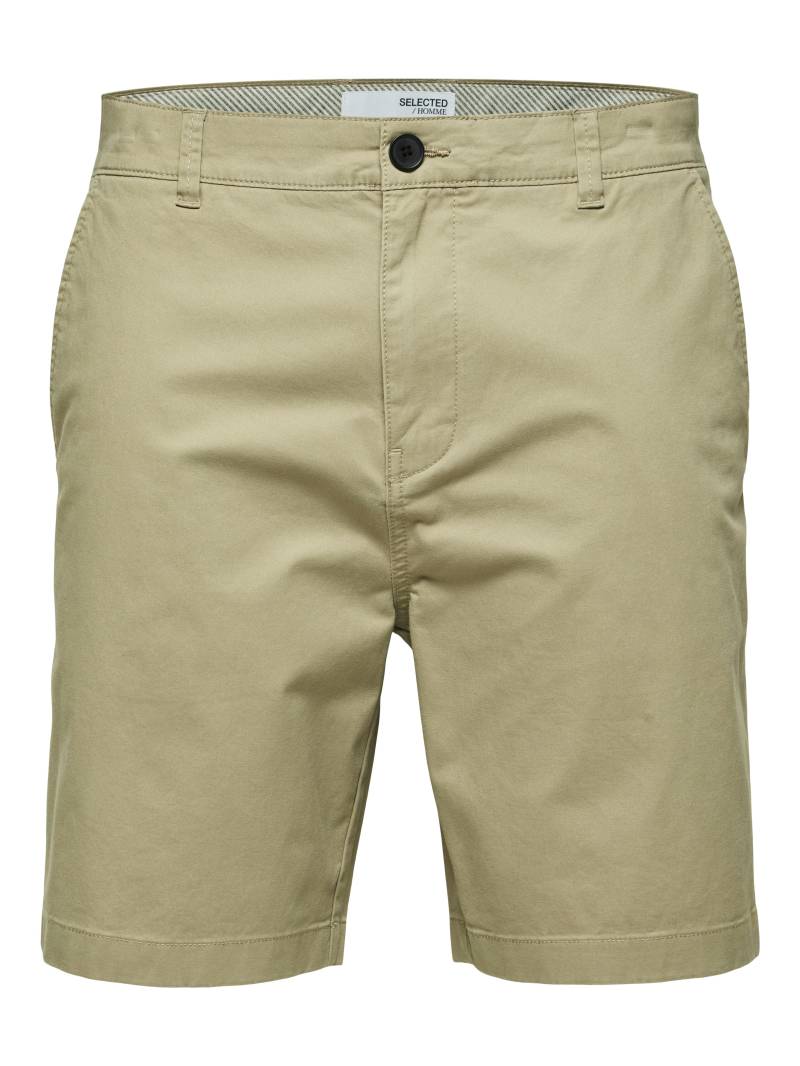 SELECTED MEN - SLHCOMFORT-HOMME FLEX SHORTS W NOOS chinchilla - Gr. - XXL von SELECTED MEN