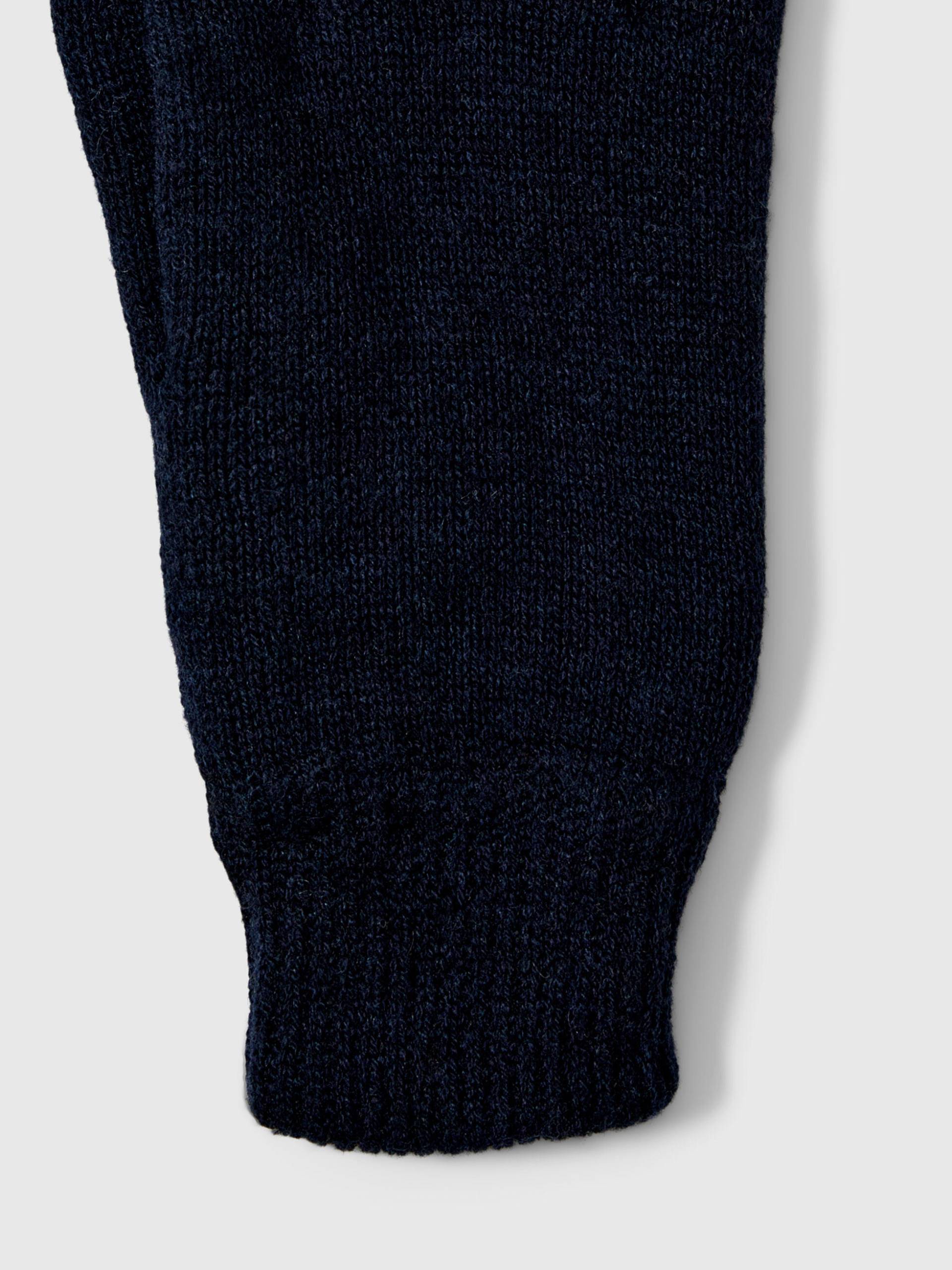 SELECTED MEN - SLHCRAY WOOL BLEND GLOVES sky captain - Gr. - ONE SIZE von SELECTED MEN
