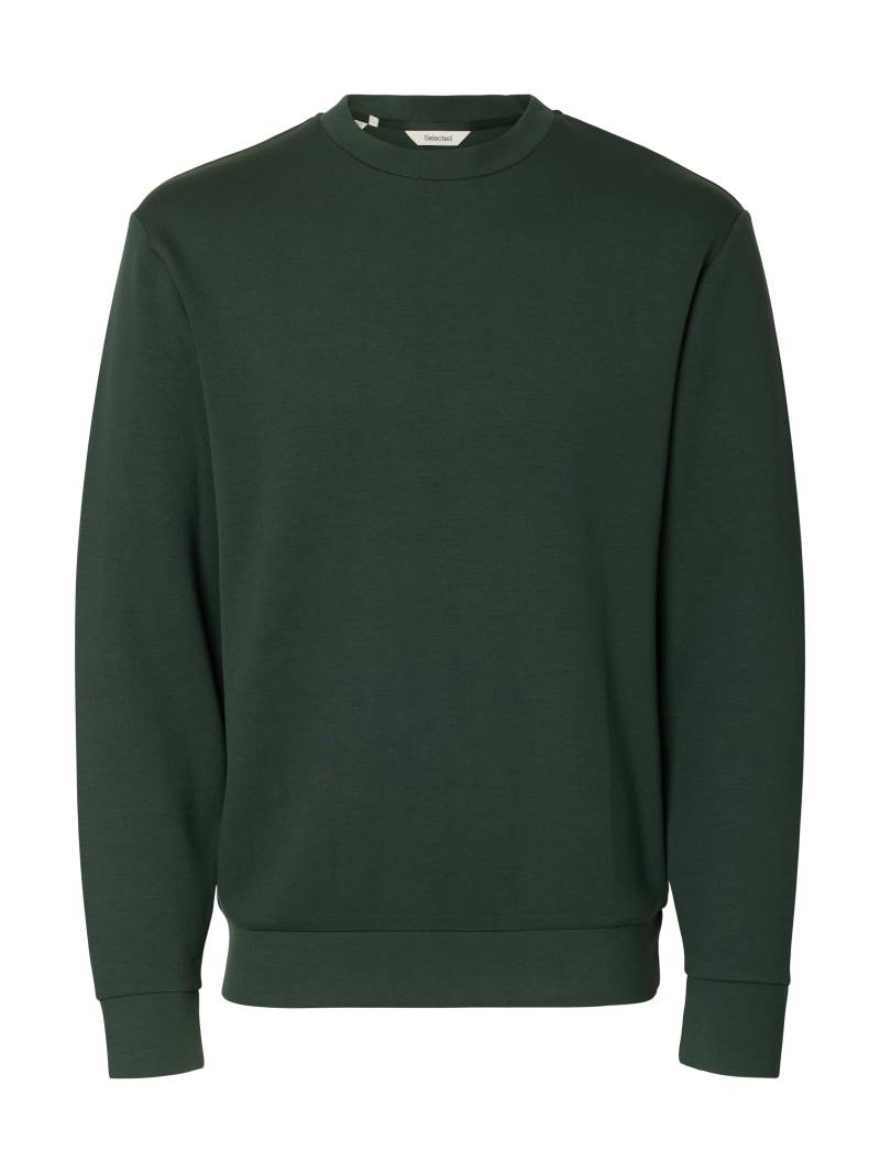 SELECTED MEN - SLHEMANUEL SOFT CREW NECK SWEAT NOOS deep forest - Gr. - XXL von SELECTED MEN