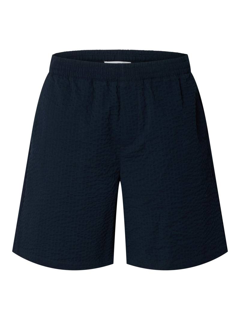 SELECTED MEN - SLHLOOSE-ACE SEERSUCKER STRING SHORTS sky captain - Gr. - M von SELECTED MEN