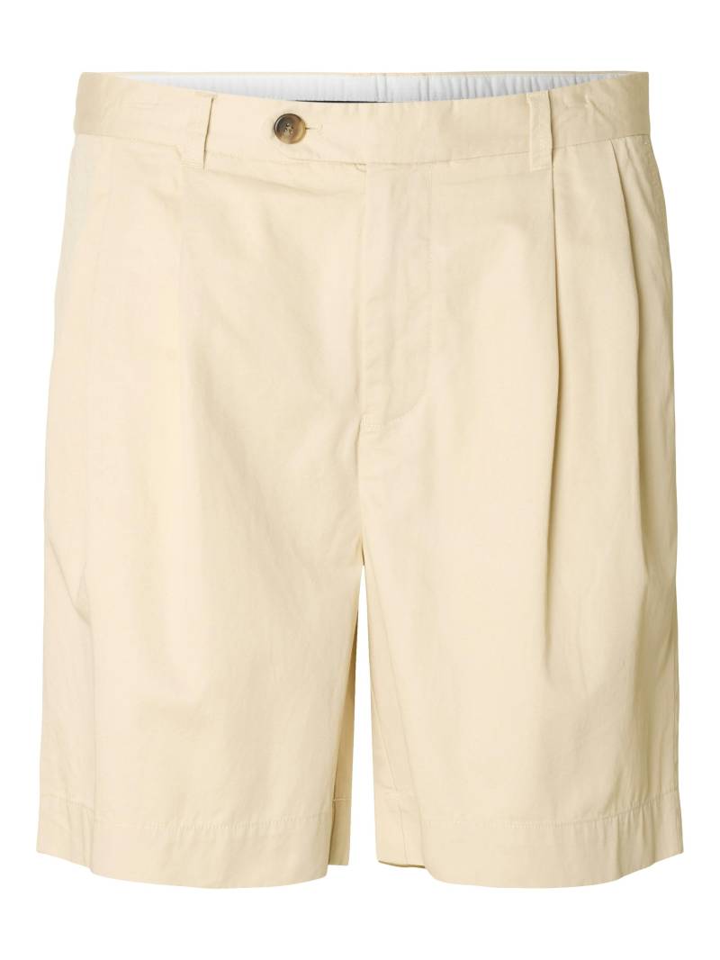 SELECTED MEN - SLHLOOSE-ADAM PLEAT SHORTS fog - Gr. - M von SELECTED MEN