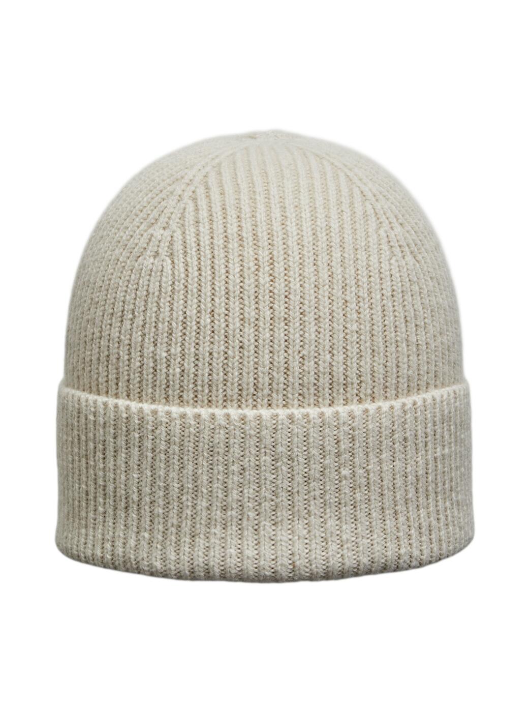 SELECTED MEN - SLHMASON MERINO WOOL BEANIE NOOS egret - Gr. - ONE SIZE von SELECTED MEN