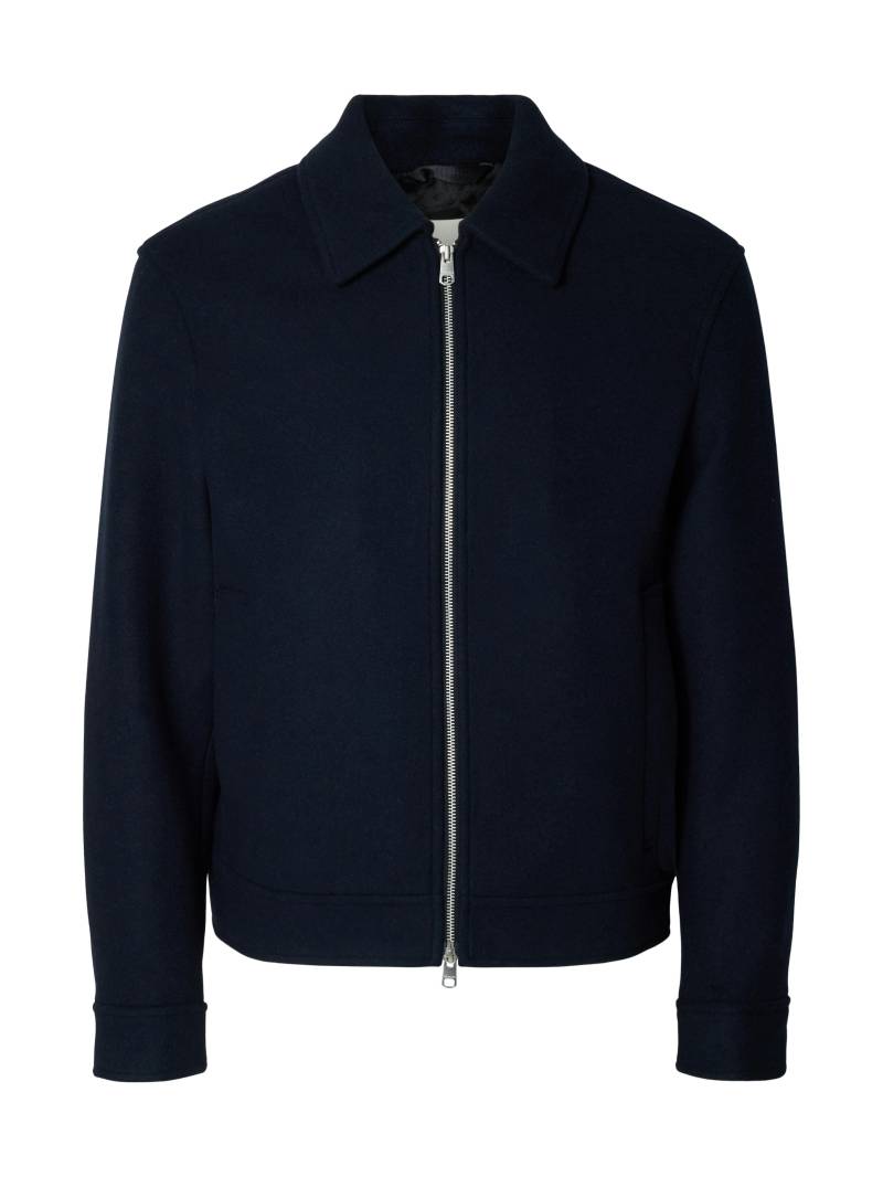 SELECTED MEN - SLHPHILIP WOOL BLEND JKT NOOS sky captain - Gr. - L von SELECTED MEN