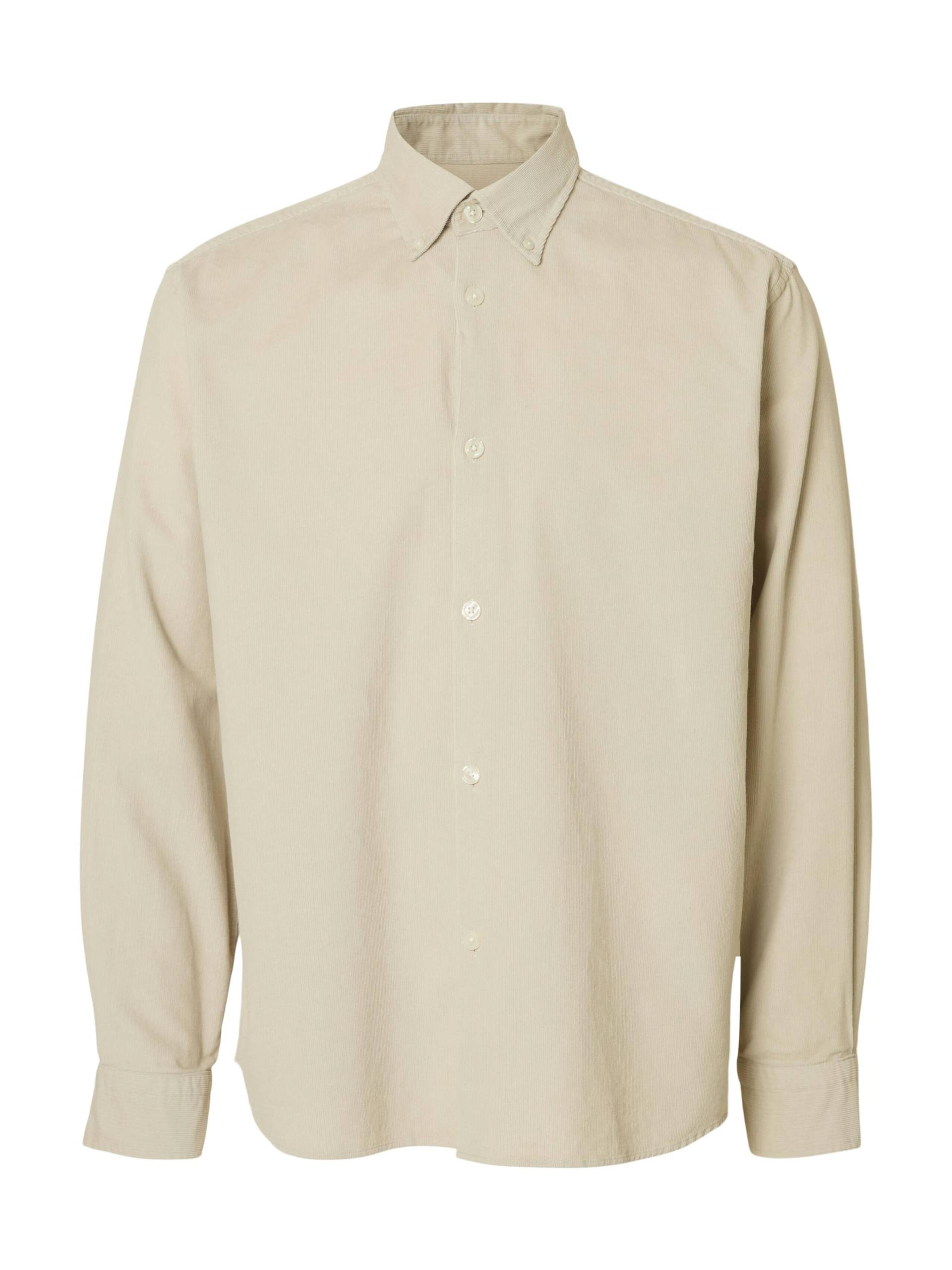 SELECTED MEN - SLHREGDANNI CORD BD LS SHIRT NOOS - Gr. - M von SELECTED MEN