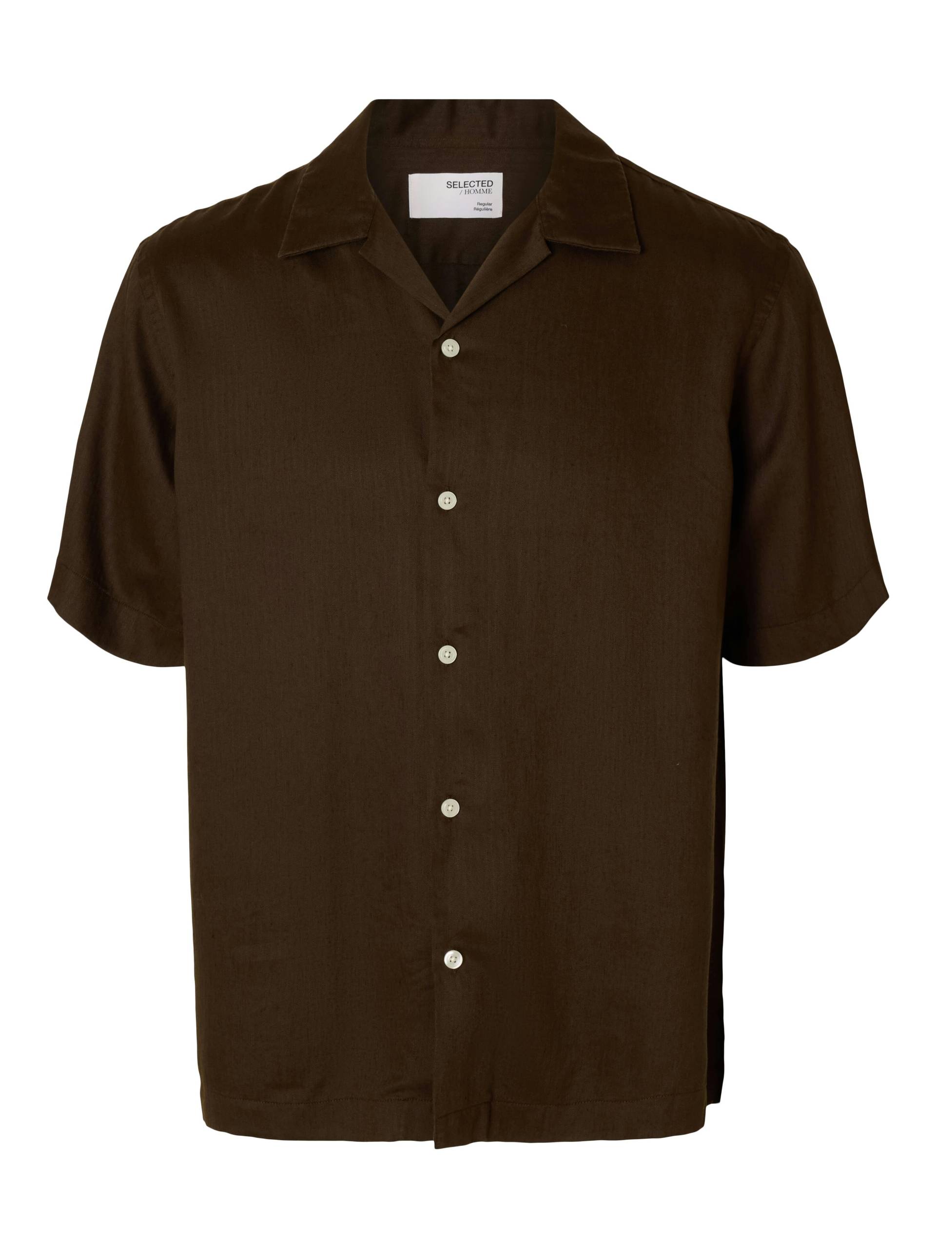 SELECTED MEN - SLHREGNOA MIX SHIRT SS RESORT - Gr. - L von SELECTED MEN