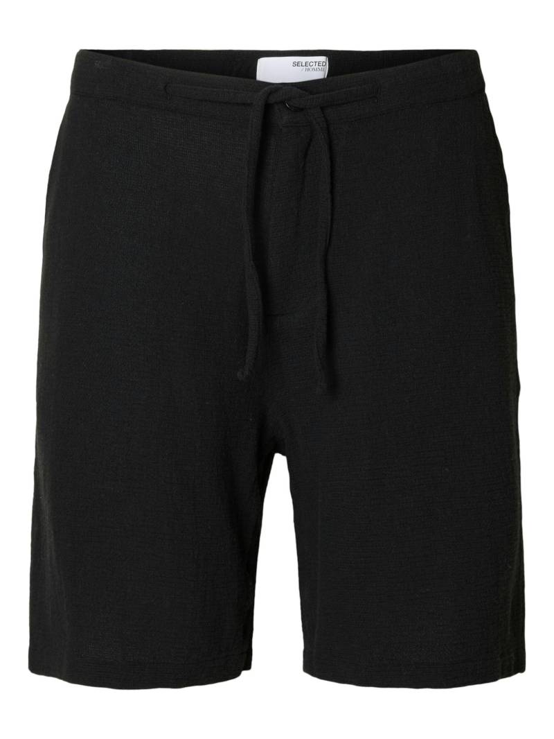 SELECTED MEN - SLHREGSAL SHORTS black - Gr. - S von SELECTED MEN