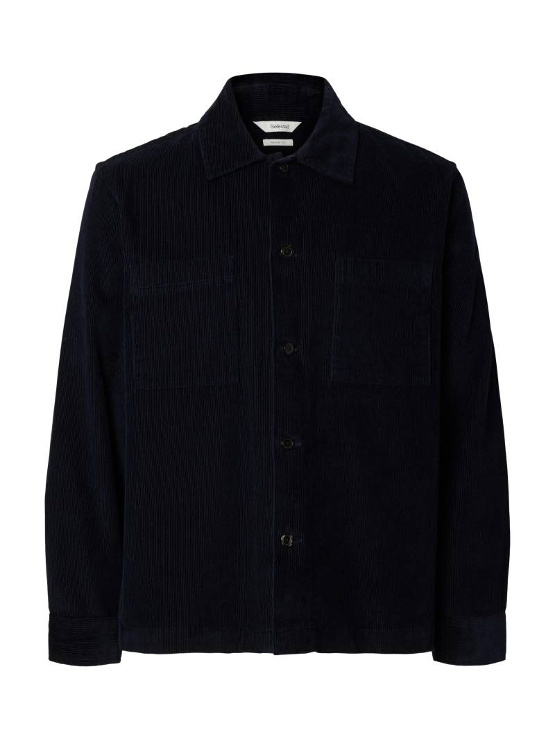 SELECTED MEN - SLHREGTATE CORD OVERSHIRT sky captain - Gr. - L von SELECTED MEN