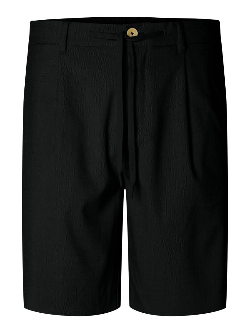 SELECTED MEN - SLHREGULAR-LEROY PLEAT SHORTS NOOS black - Gr. - XL von SELECTED MEN