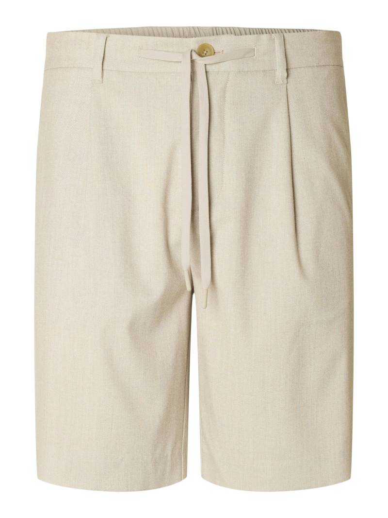 SELECTED MEN - SLHREGULAR-LEROY PLEAT SHORTS NOOS light sand melange - Gr. - XXL von SELECTED MEN