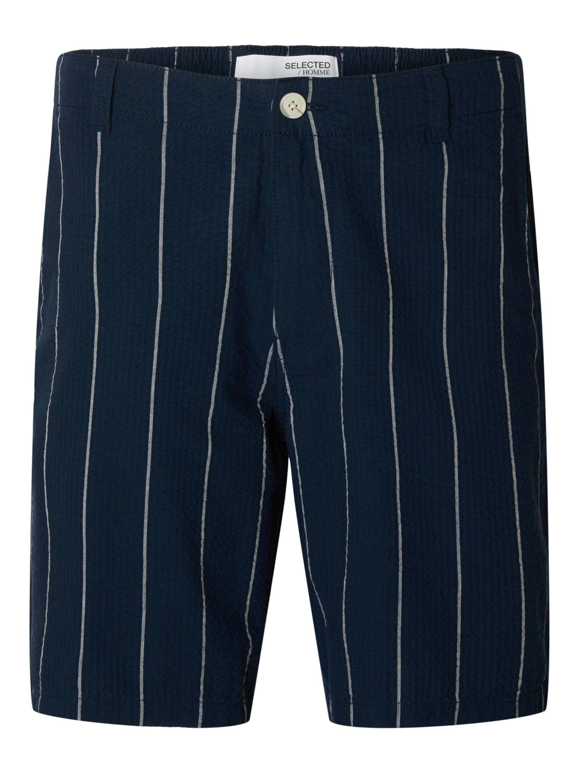 SELECTED MEN - SLHREGULAR-WEST SHORTS CAMP sky captain - Gr. - M von SELECTED MEN