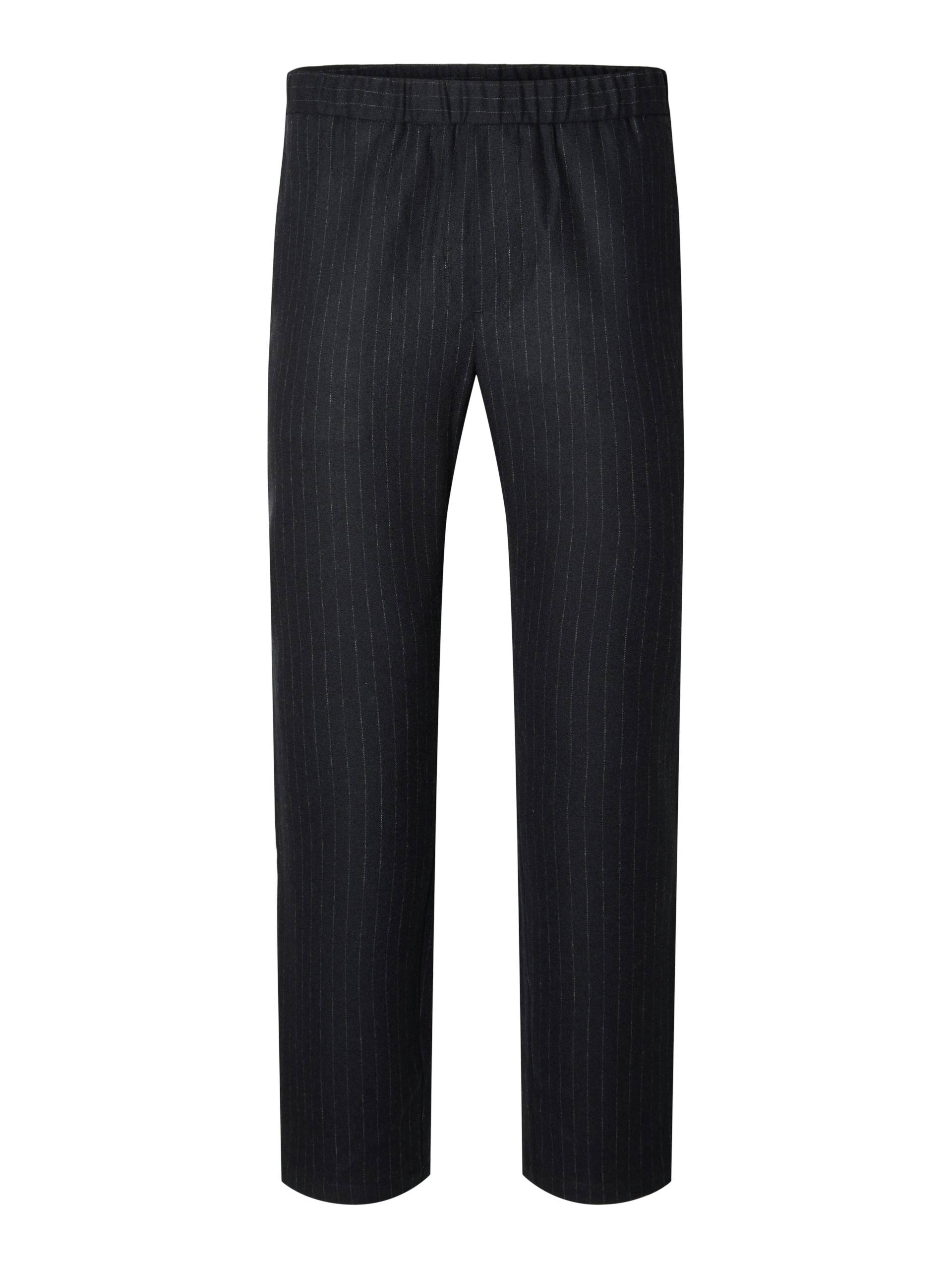 SELECTED MEN - SLHSLIM-AYR PINSTRIPED ELASTIC TRS B navy blazer - Gr. - L von SELECTED MEN