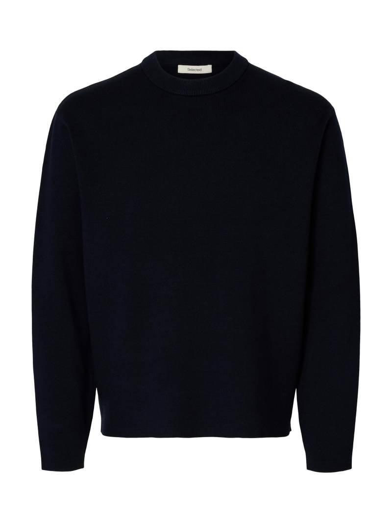 SELECTED MEN - SLHTELLER FN RELAXED CREW NECK NOOS sky captain - Gr. - L von SELECTED MEN