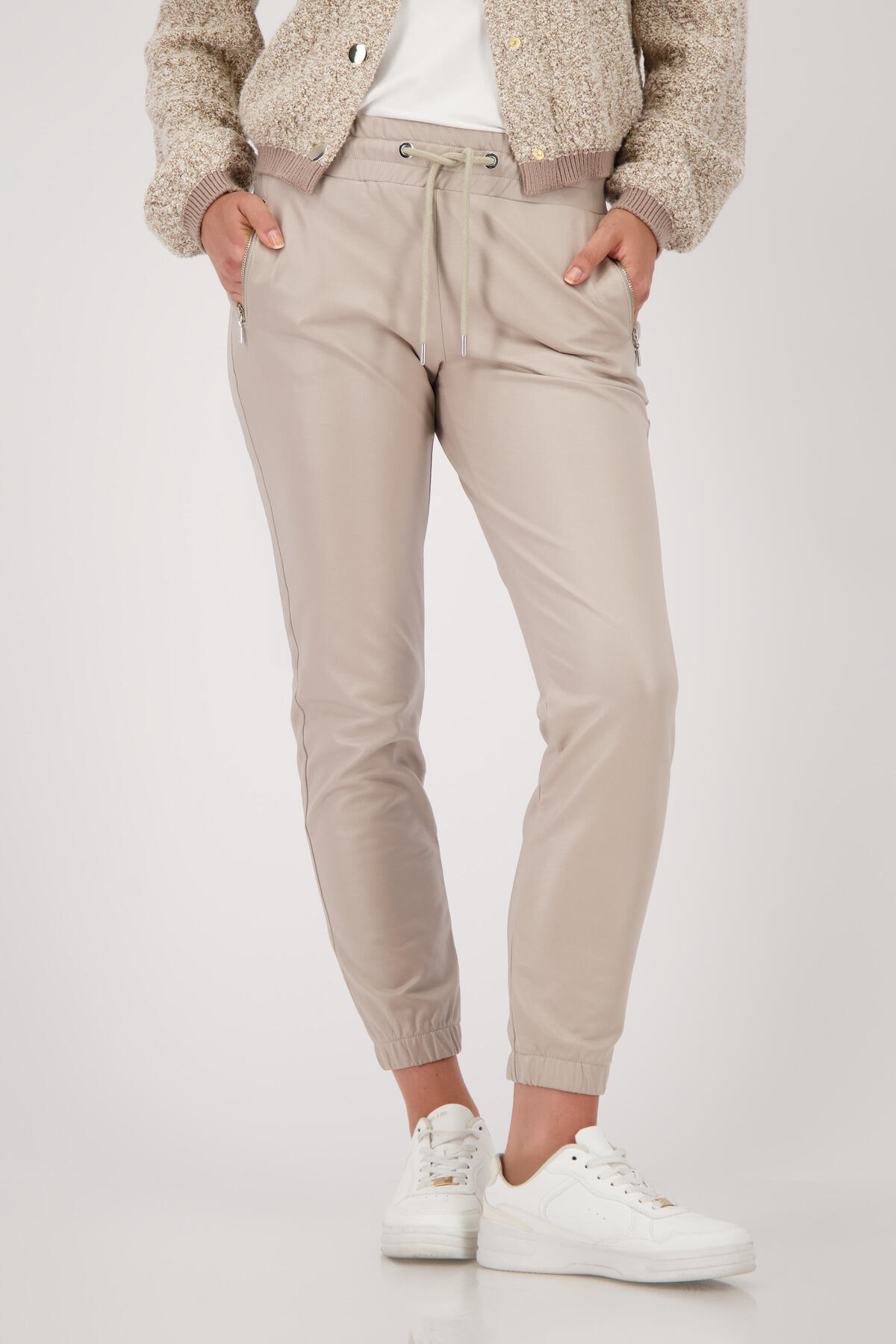 monari - Hose mit Lederoptik - Gr. - 42 von monari