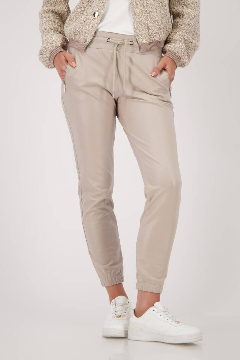 monari - Hose mit Lederoptik - Gr. - 42 von monari