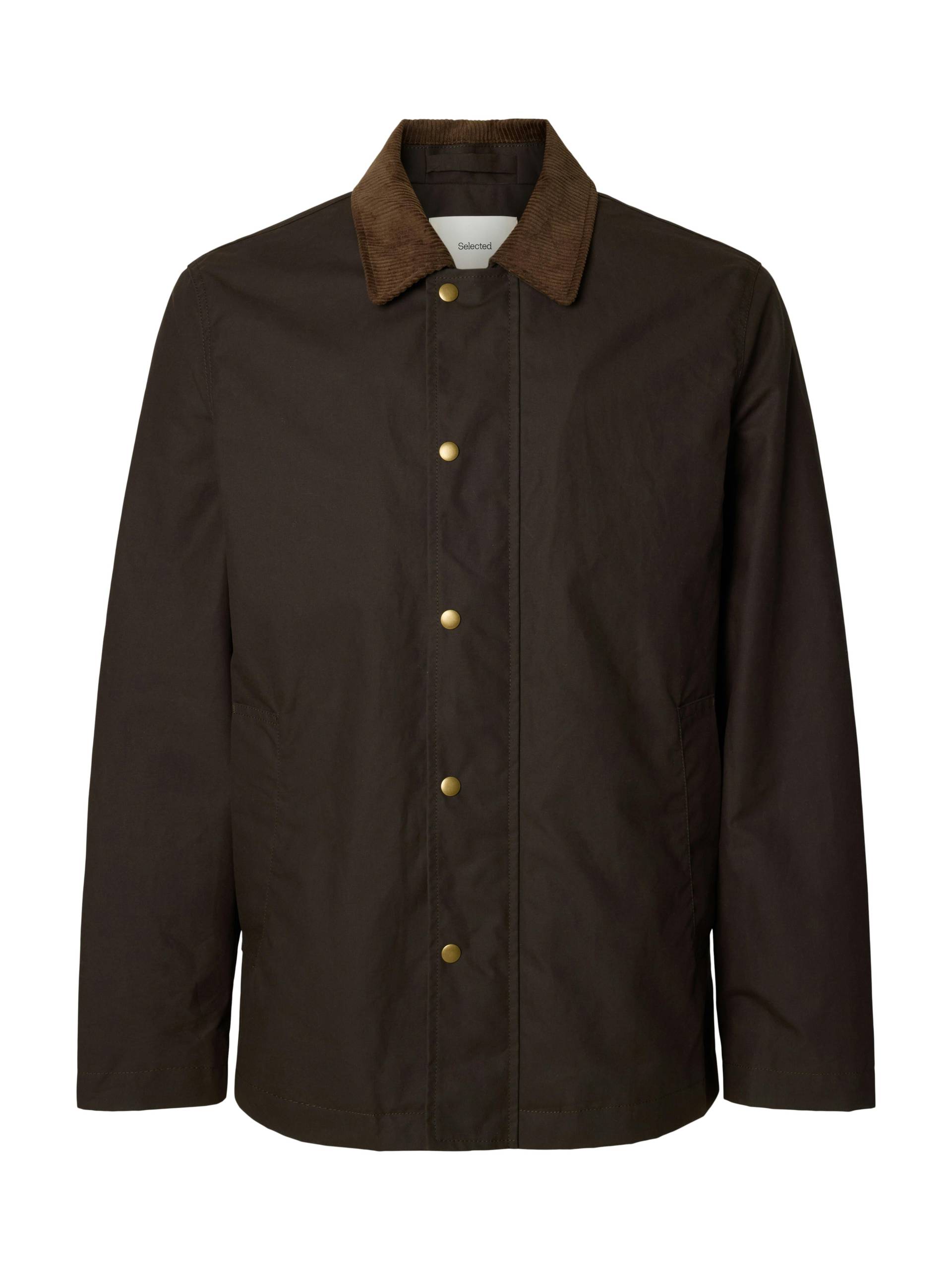 SELECTED MEN - SLHWALTER WAXED COTTON 2.0 JKT NOOS - Gr. - M von SELECTED MEN