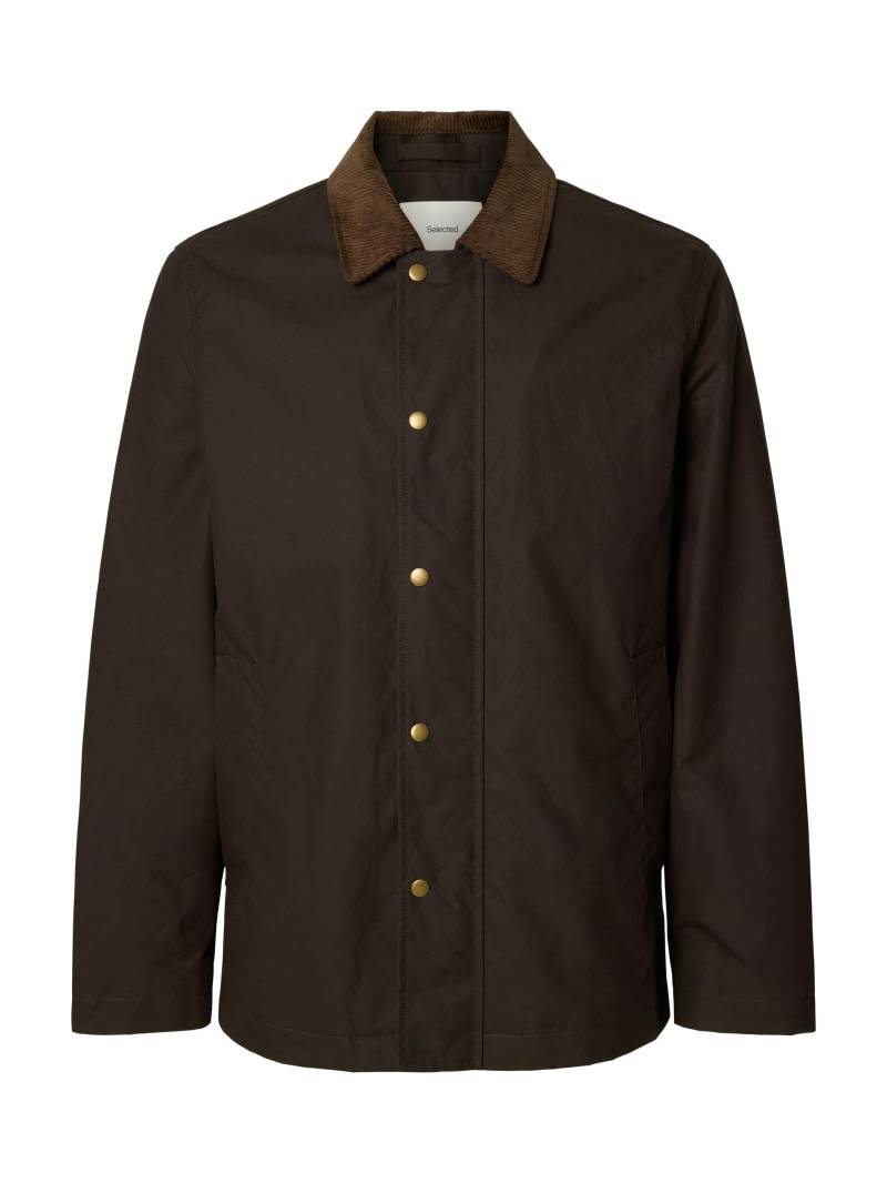 SELECTED MEN - SLHWALTER WAXED COTTON 2.0 JKT NOOS - Gr. - M von SELECTED MEN