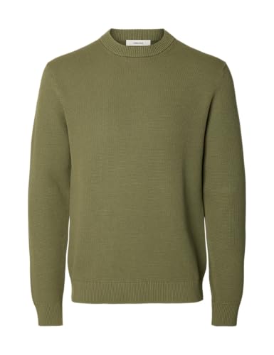 SELECTED MEN Slhdane Ls Knit Structure Crew Neck Noos SELECTED MEN Slhdane Ls Knit Structure Crew Neck Noos von SELECTED MEN