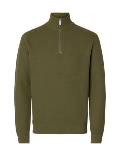 SELECTED MEN Slhdane Ls Knit Structure Half Zip Noos SELECTED MEN Slhdane Ls Knit Structure Half Zip Noos von SELECTED MEN