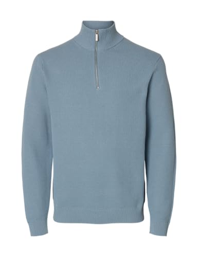 SELECTED MEN Slhdane Ls Knit Structure Half Zip Noos SELECTED MEN Slhdane Ls Knit Structure Half Zip Noos von SELECTED MEN