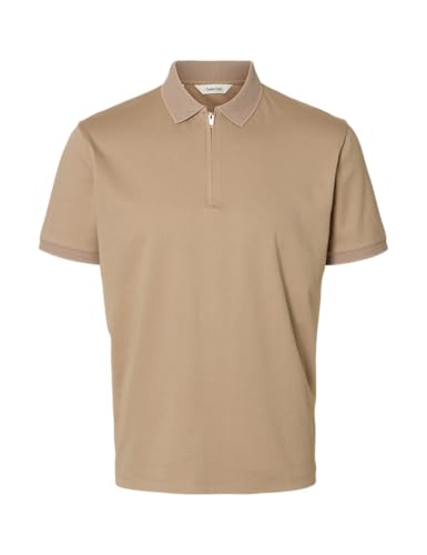 SELECTED MEN Slhfave Zip Ss Polo Noos SELECTED MEN Slhfave Zip Ss Polo Noos von SELECTED MEN
