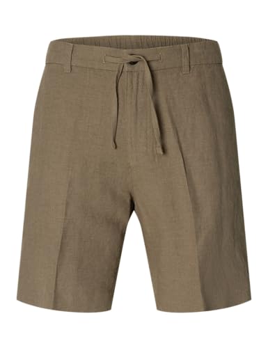 SELECTED MEN Slhregular-Leroy Linen BLD Shorts Noos von SELECTED MEN