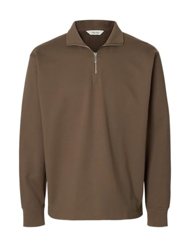 SELECTED MEN Slhrelaxluke Ls Half Zip Sweat SELECTED MEN Slhrelaxluke Ls Half Zip Sweat von SELECTED MEN
