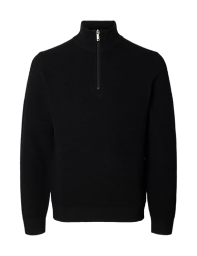 SELECTED MEN Slhross Ls Knit Structure Half Zip Noos SELECTED MEN Slhross Ls Knit Structure Half Zip Noos von SELECTED MEN