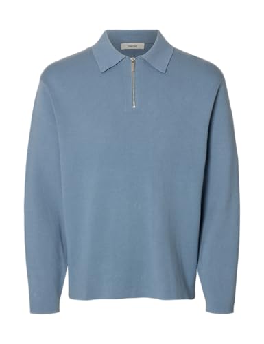 SELECTED MEN Slhteller Fn Relaxed Half Zip Polo Noos SELECTED MEN Slhteller Fn Relaxed Half Zip Polo Noos von SELECTED MEN