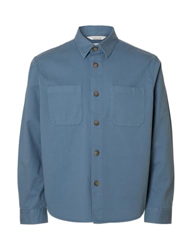 SELECTED MEN Slhtravis Twill Overshirt Ls Noos von SELECTED MEN