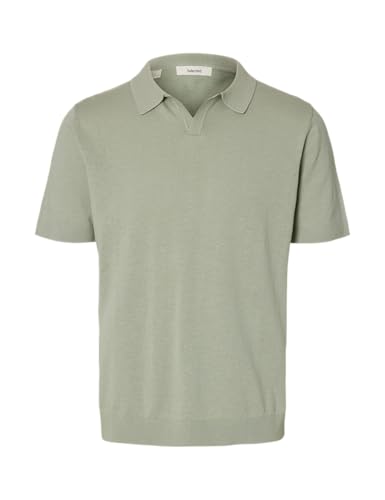 Slhmattis Ss Linen Blend Open Polo Noos Slhmattis Ss Linen Blend Open Polo Noos von SELECTED MEN