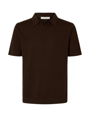 Slhmattis Ss Linen Blend Open Polo Noos Slhmattis Ss Linen Blend Open Polo Noos von SELECTED MEN