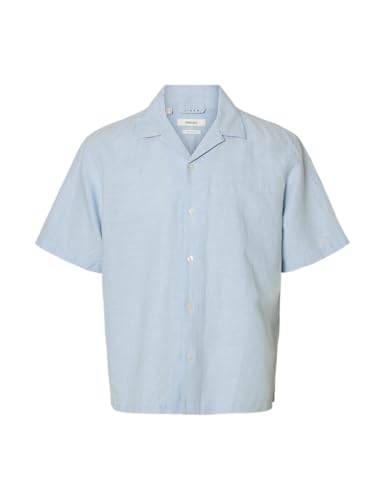 Slhrlxclay Linenblend Ss Shirt Res Noos Slhrlxclay Linenblend Ss Shirt Res Noos von SELECTED MEN