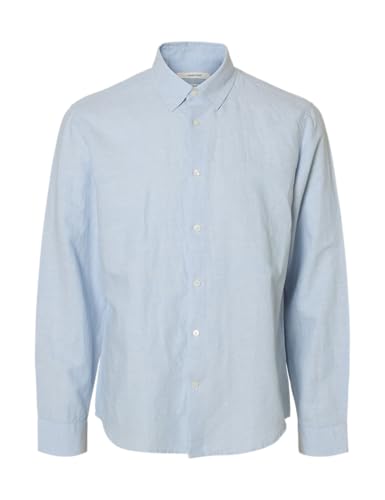 Slhslimclay Linenblend Ls Shirt Cla Noos Slhslimclay Linenblend Ls Shirt Cla Noos von SELECTED MEN