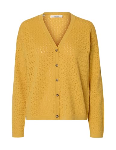 SELECTED WOMEN Damen Slfmattis Ls Linen Blend Cardigan Noos, Ochre, L SELECTED WOMEN Damen Slfmattis Ls Linen Blend Cardigan Noos, Ochre, L von SELECTED WOMEN