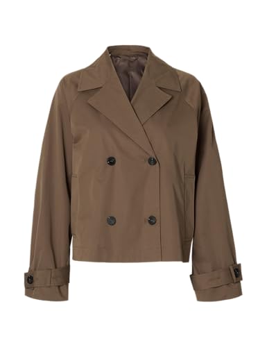 SELECTED WOMEN Damen Slfnew Cilo Short Trenchcoat #S, Chocolate Chip, Numeric_42 SELECTED WOMEN Damen Slfnew Cilo Short Trenchcoat #S, Chocolate Chip, Numeric_42 von SELECTED WOMEN