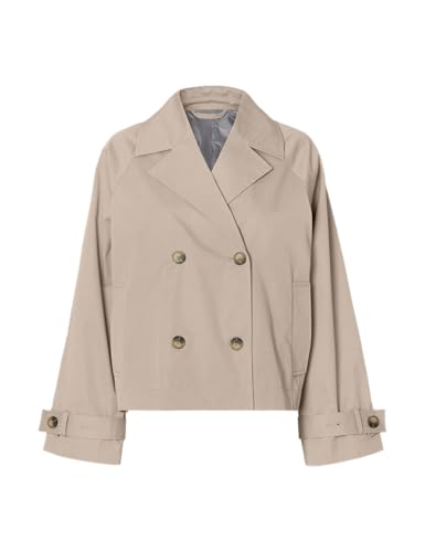 SELECTED WOMEN Damen Slfnew Cilo Short Trenchcoat #S, Pure Cashmere, Numeric_38 SELECTED WOMEN Damen Slfnew Cilo Short Trenchcoat #S, Pure Cashmere, Numeric_38 von SELECTED WOMEN