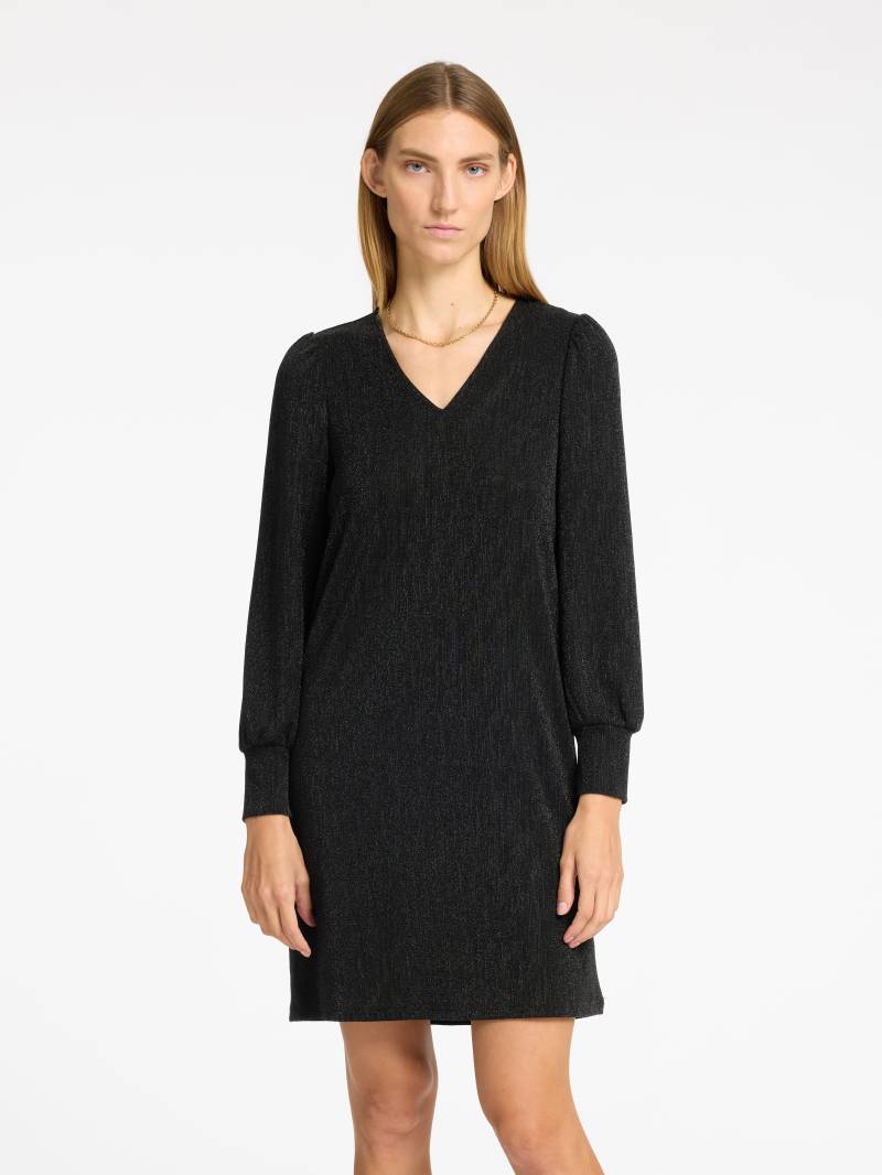 SELECTED WOMEN - SLFANITA AGNETHE LS SHORT DRESS black - Gr. - XS von SELECTED WOMEN