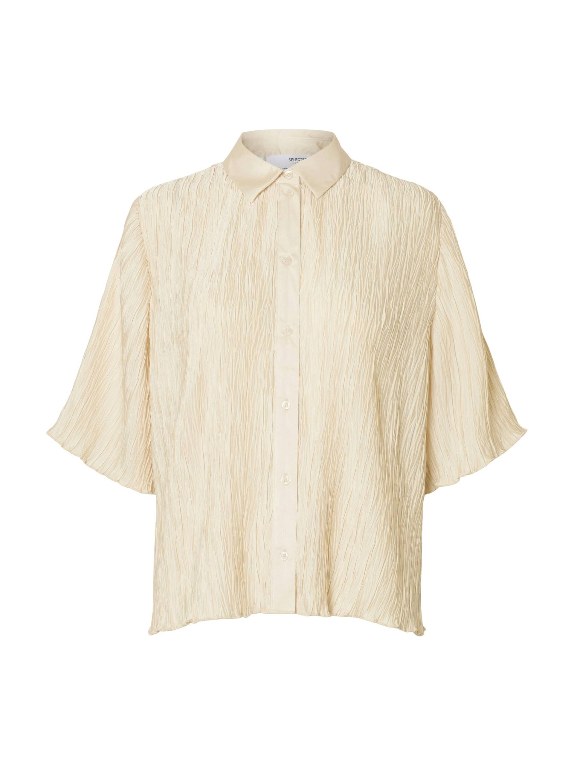 SELECTED WOMEN - SLFELMA RELAXED 2/4 SHIRT B sandshell - Gr. - 36 von SELECTED WOMEN