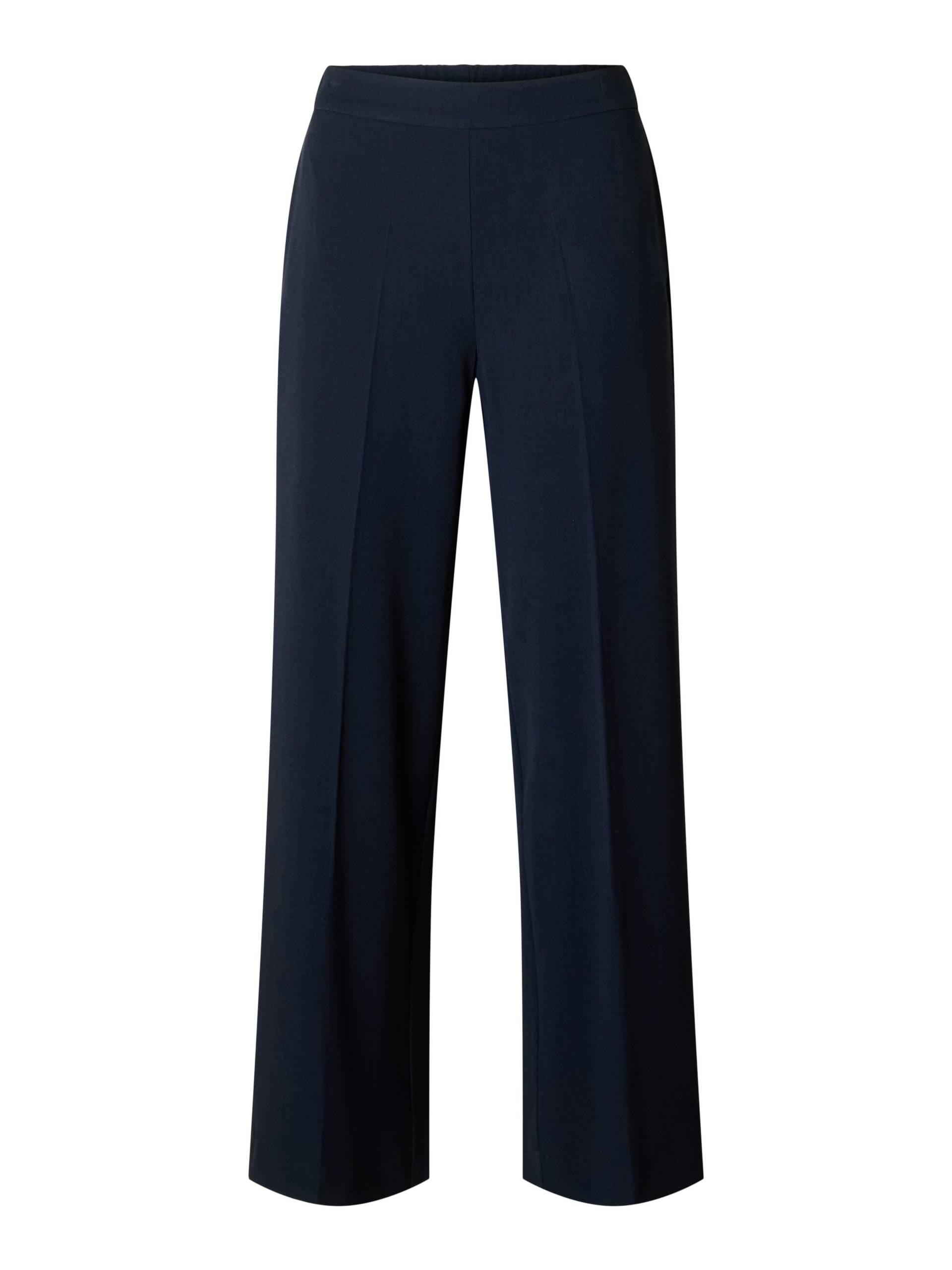SELECTED WOMEN - SLFEMMA-TARA MW WIDE PANT NOOS dark sapphire - Gr. - 36/32 von SELECTED WOMEN