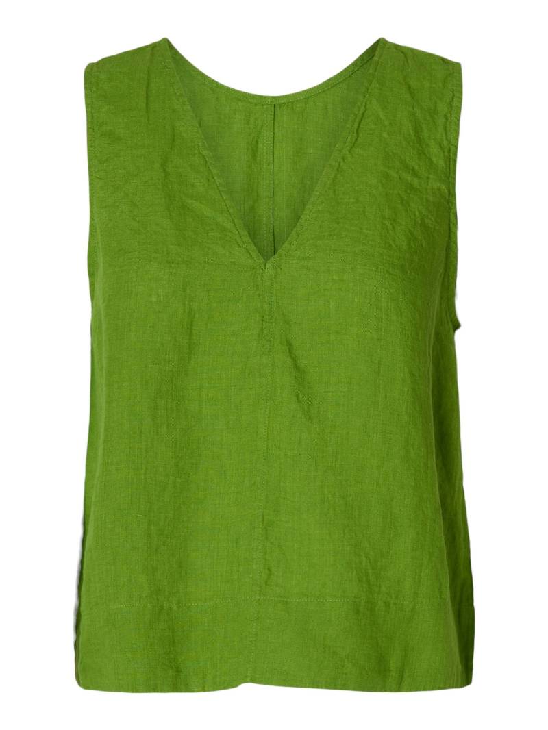 SELECTED WOMEN - SLFLINNA SL REVERSIBLE LINEN TOP B spindle tree - Gr. - 42 von SELECTED WOMEN