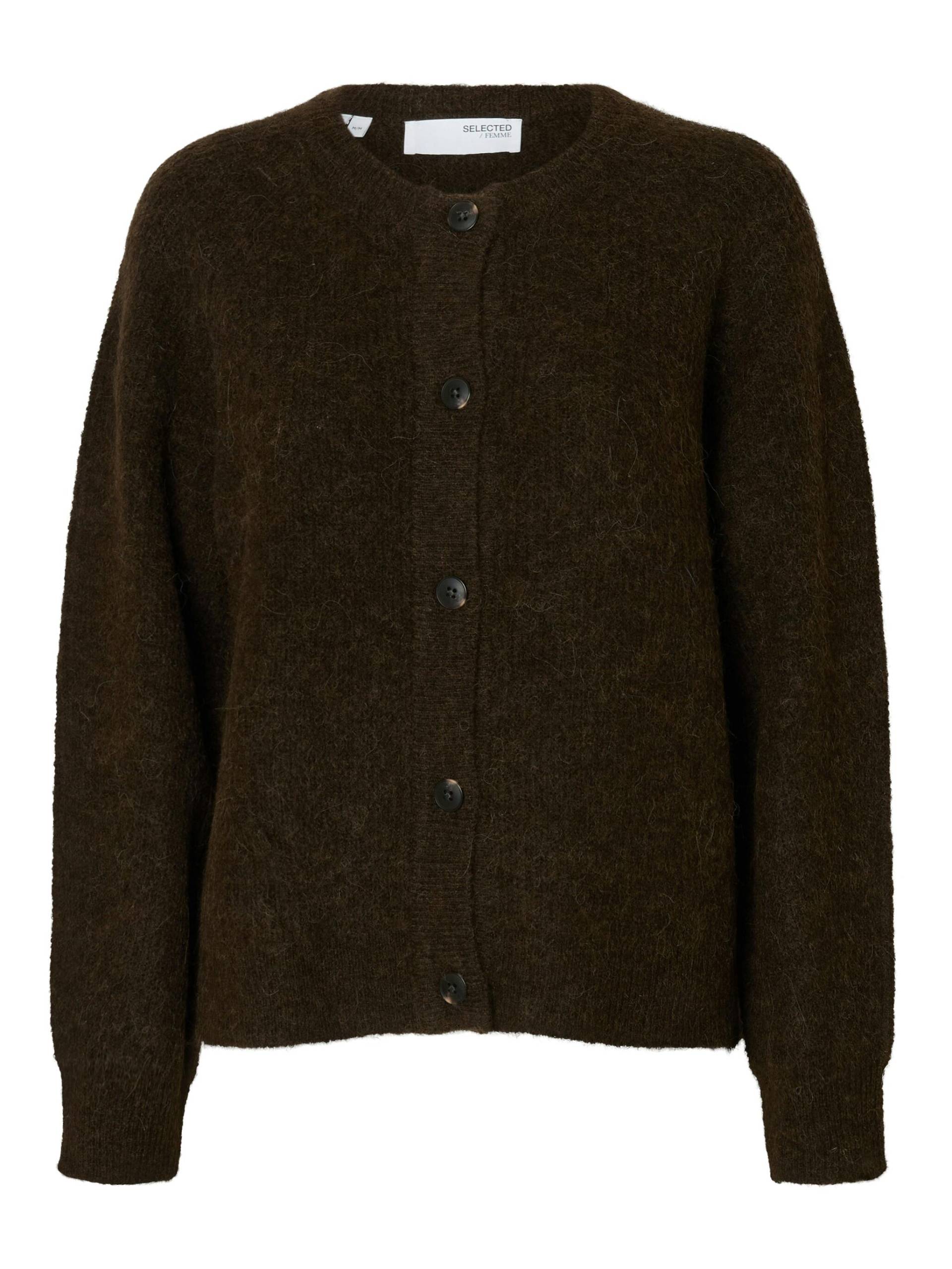 SELECTED WOMEN - SLFLULU LS KNIT SHORT CARDIGAN NOOS - Gr. - S von SELECTED WOMEN