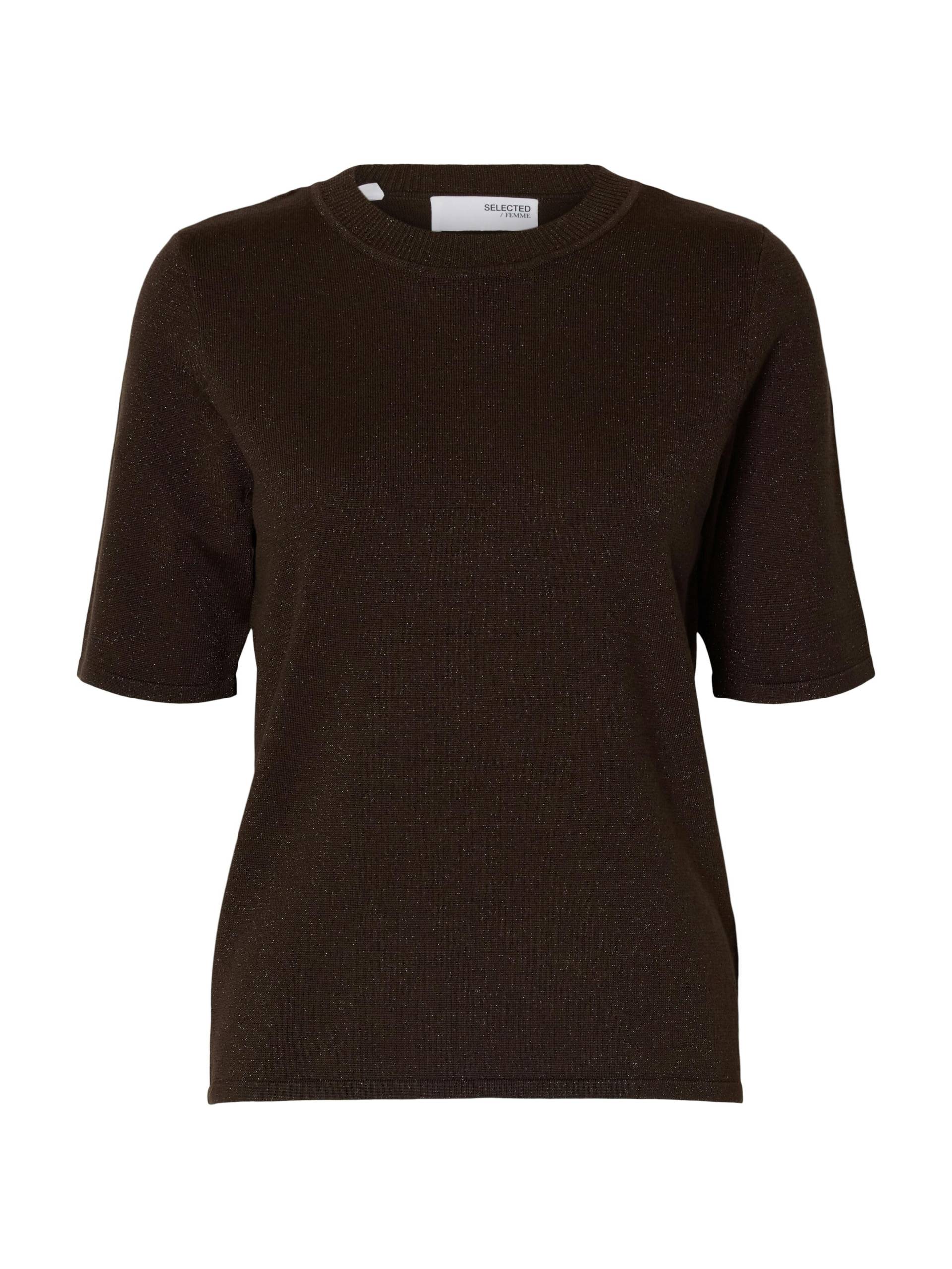 SELECTED WOMEN - SLFLURA 2/4 KNIT O-NECK - Gr. - L von SELECTED WOMEN