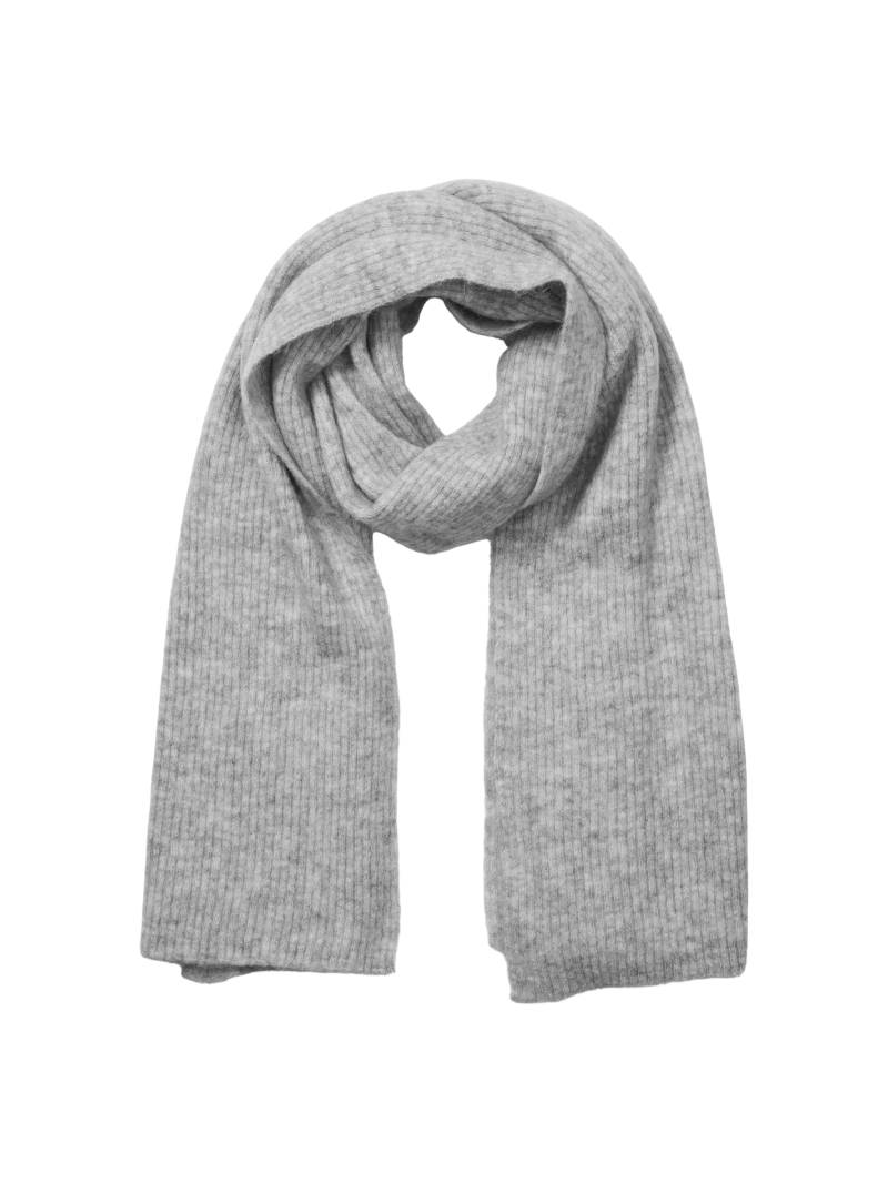 SELECTED WOMEN - SLFMALINE LANO KNIT SCARF NOOS light grey melange - Gr. - ONE SIZE von SELECTED WOMEN